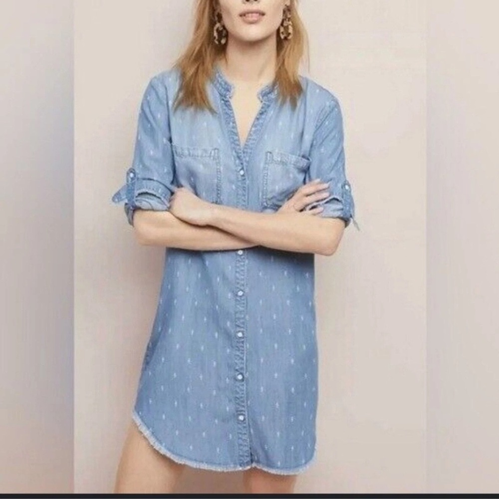 Anthropologie Cloth Stone MaryLou Shirt Dress NWT SP